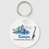 Porte-clés TCB Alto/Bass Clarinet Logo Keychain (Verso)