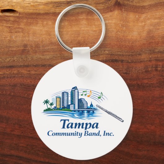 Porte-clés TCB Flute Logo Keychain (Verso)