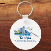 Porte-clés TCB Flute Logo Keychain (Recto)