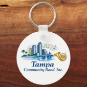 Porte-clés TCB French Horn Logo Keychain (Recto)