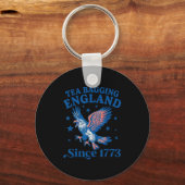Porte-clés Tea Bagging England Since 1773 Patriotic Eagle 4th (Recto)