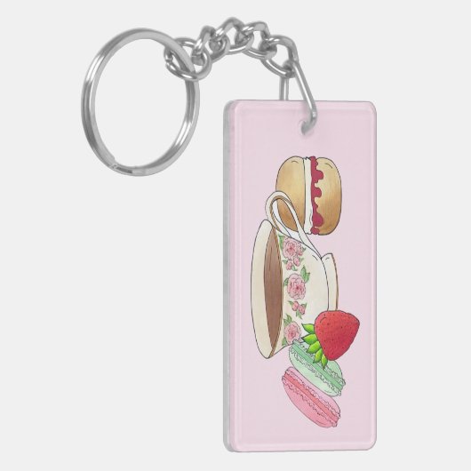 Porte-clés Tea Party Macarons Tea Party Scone (Devant gauche)