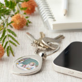 Porte-clés Tea Party vintage (Côté )