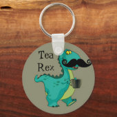 Porte-clés Tea- Rex Funny Dinosaur Cartoon Innuendo (Recto)