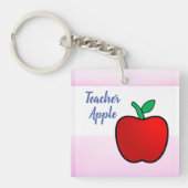Porte-clés Teacher Apple Key Ring (Devant)