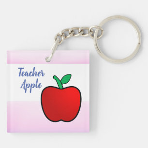 Porte-clés Teacher Apple Key Ring