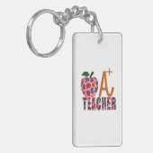 Porte-clés Teacher Art Apple A Plus Teacher (Devant gauche)