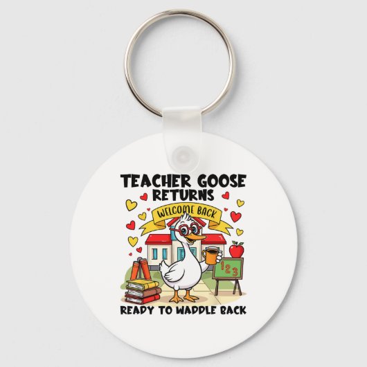 Porte-clés Teacher Goose revient (Recto)