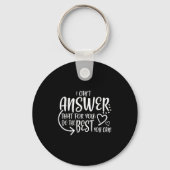 Porte-clés Teacher Test Day Gift Testing Quote State Exam Lad (Recto)