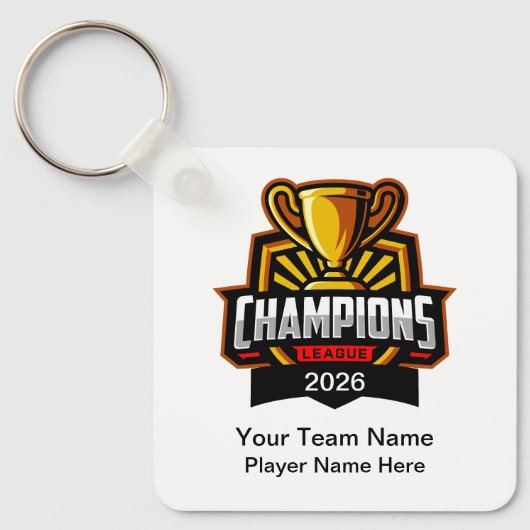 Porte-clés Team Championship Theme Bulk Custom Keychains (Recto)