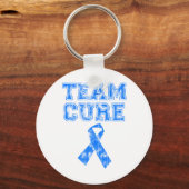 Porte-clés Team Cure (bleu) (Recto)