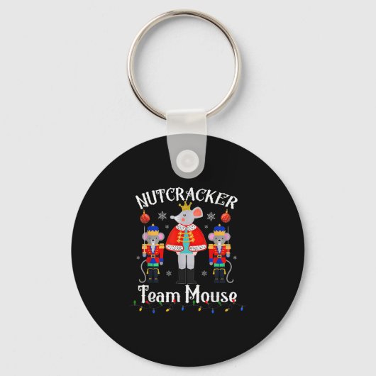 Porte-clés Team Mouse Nutcracker Christmas Dance Funny Soldie (Recto)