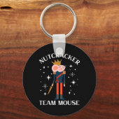 Porte-clés Team Mouse Nutcracker Noël Danse Amusante Soldat (Recto)