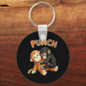 Porte-clés Team Punch - Baby Monkey Punch (Recto)