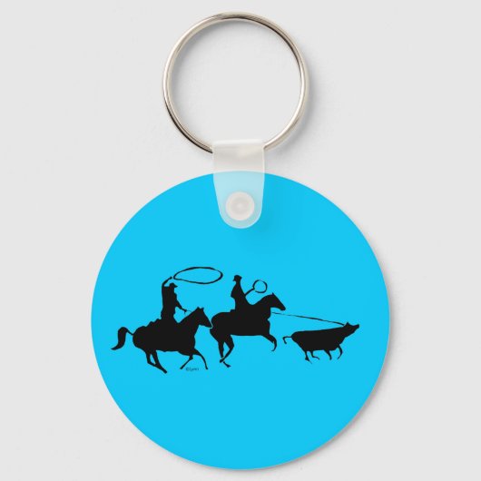 Porte-clés team ropers 100 (Recto)