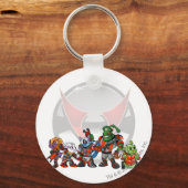 Porte-clés Team Virtupets Space Station Group (Recto)