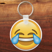 Porte-clés Tears of Joy emoji drôle (Recto)