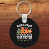 Porte-clés Tech Suprt Christmas Cookies Women Men Funny Chris (Recto)