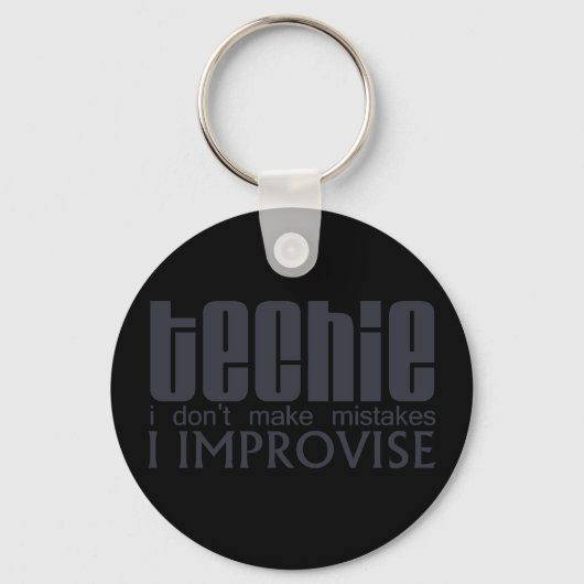 Porte-clés Techie Improvise (Recto)