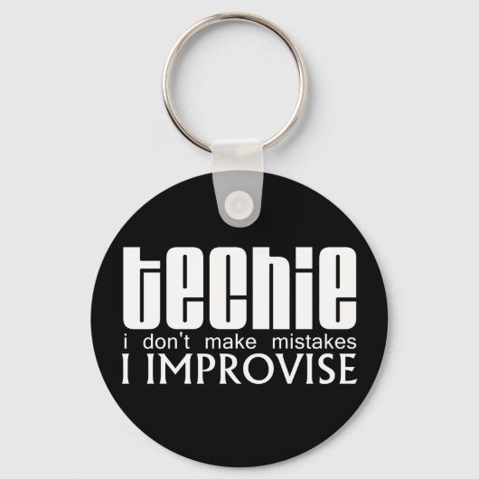 Porte-clés Techie Improvise (Recto)