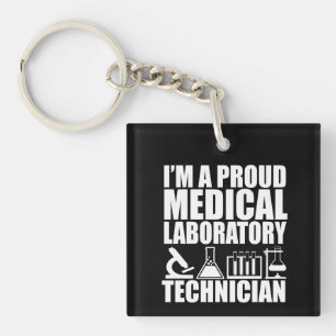 Porte-clés Technicien de laboratoire Médicale