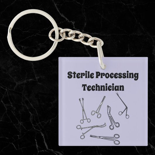 Porte-clés Technicien de traitement stérile