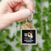 Porte-clés Technicien de traitement stérile Cadeau Femmes Aut (main)