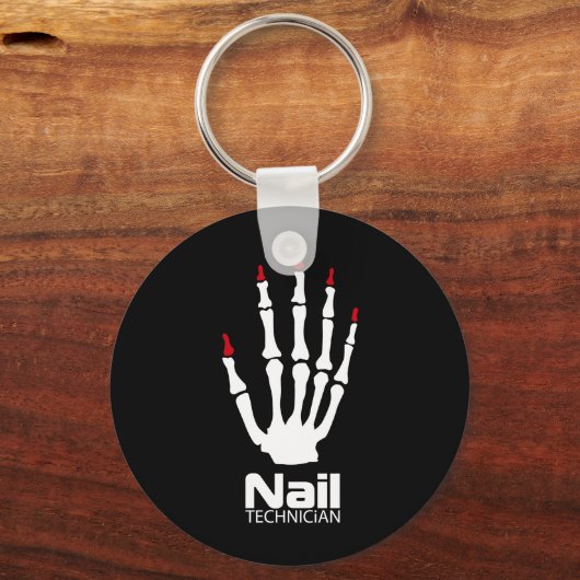 Porte-clés Technicien d'ongle (Recto)