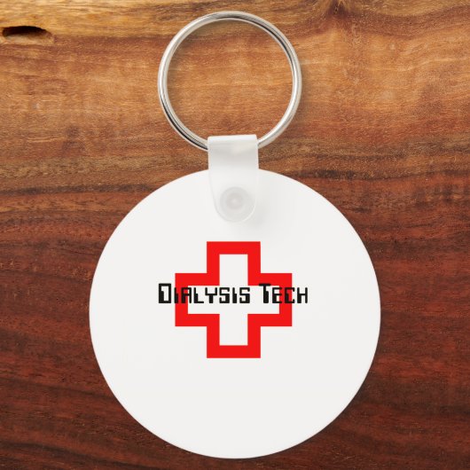 Porte-clés Technicien en dialyse (Recto)