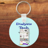 Porte-clés Technicien en dialyse - Conception de machine Fres (Recto)