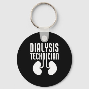 Porte-clés Technicien en dialyse Nephrologie Tech