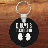 Porte-clés Technicien en dialyse Nephrologie Tech (Recto)