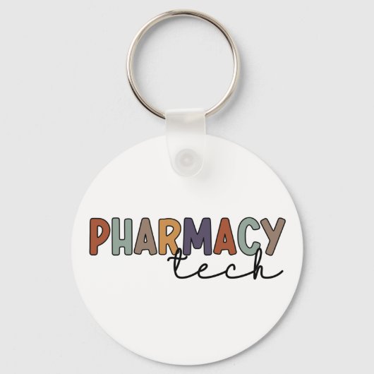 Porte-clés Technicien en pharmacie (Recto)