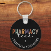 Porte-clés Technicien en pharmacie sur mesure (Recto)