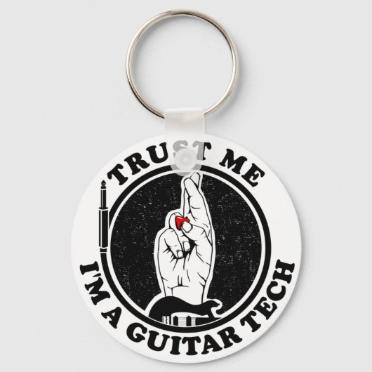 Porte-clés Technicien guitare (Recto)