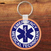 Porte-clés Technicien Médicale en urgence EMT (Recto)