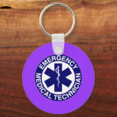 Porte-clés Technicien Médicale en urgence EMT (Recto)