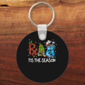 Porte-clés Technicien Noël C'est La Saison (Recto)