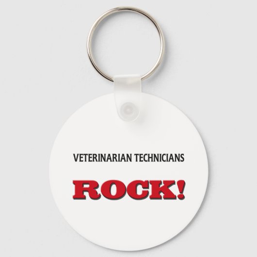 Porte-clés Techniciens vétérinaires Rock (Recto)
