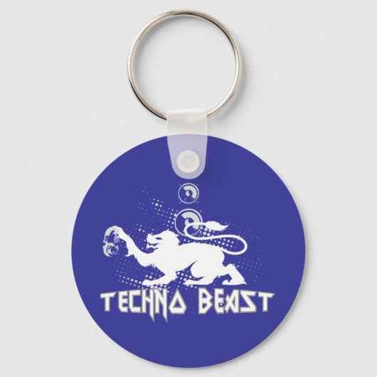 Porte-clés Techno Beast (Recto)
