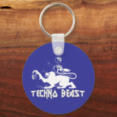 Porte-clés Techno Beast (Recto)