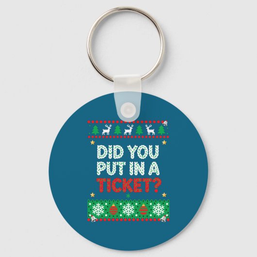 Porte-clés Technologie de l'information Funny Noël Ordinateur (Recto)