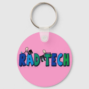 Porte-clés Technologie de rad avec le personnages en