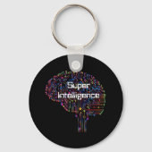 Porte-clés Technologie de super intelligence (Verso)