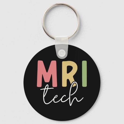 Porte-clés Technologie IRM | Cadeaux de technologue IRM (Recto)