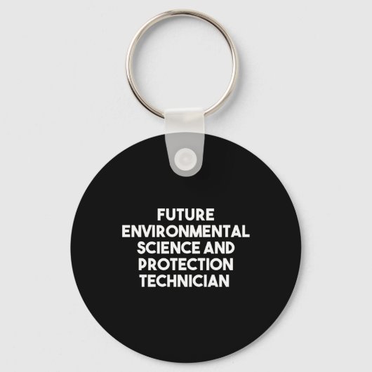 Porte-clés Technologies De l'environnement De La Science Et D (Recto)