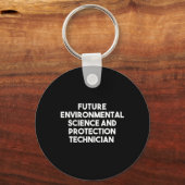 Porte-clés Technologies De l'environnement De La Science Et D (Recto)