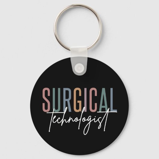 Porte-clés Technologue chirurgical Med Surg Tech Chirurgie Te (Recto)