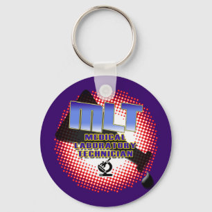 Porte-clés Technologue de laboratoire Médicale de l'EXPLOSIO