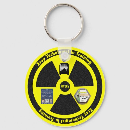 Porte-clés Technologue En Radiologie En Formation Cadeaux (Recto)